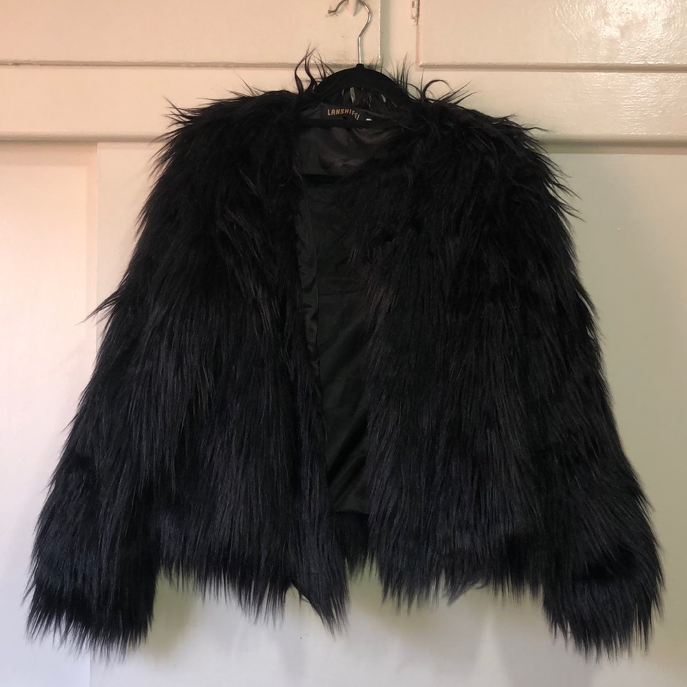 Black Fur Jacket